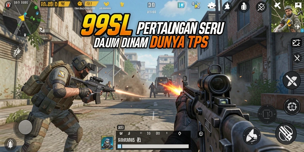 Gameplay TPS seru dengan pertarungan intens dan grafis menakjubkan.