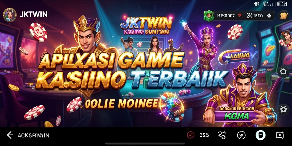 Screenshot gameplay JKTWIN menampilkan jagat kasino yang menakjubkan.