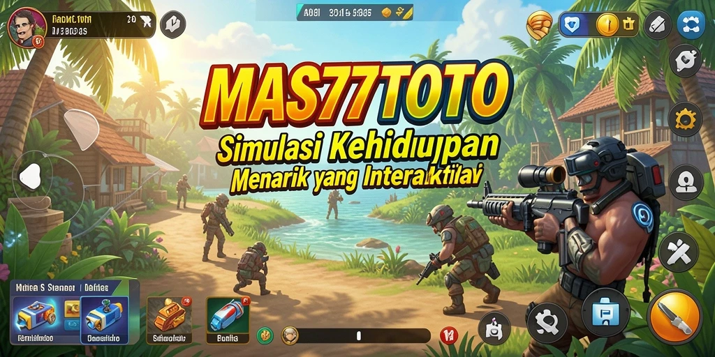 Screenshot utama MAS77TOTO menampilkan gameplay interaktif yang menarik.