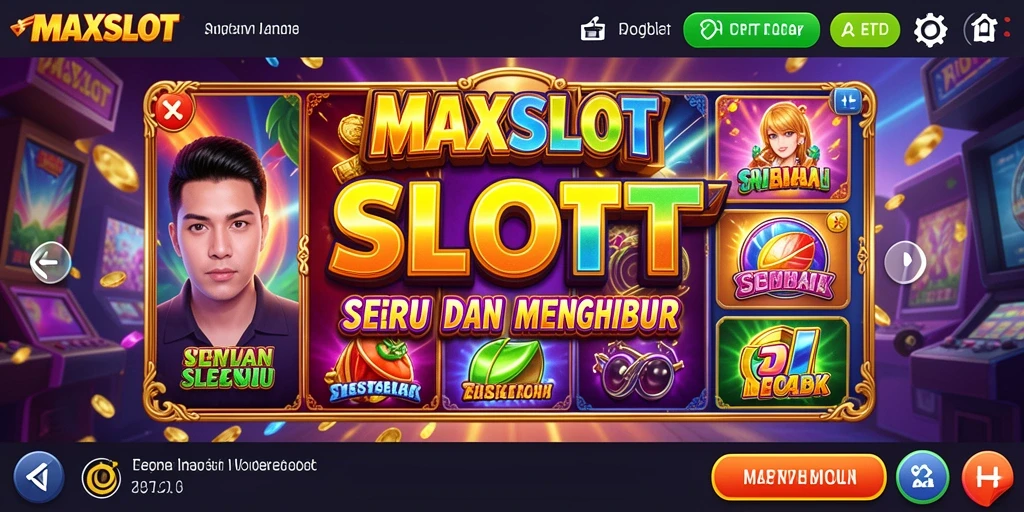 Screenshot gameplay menampilkan keseruan bermain MAXSLOT dengan efek visual menawan.