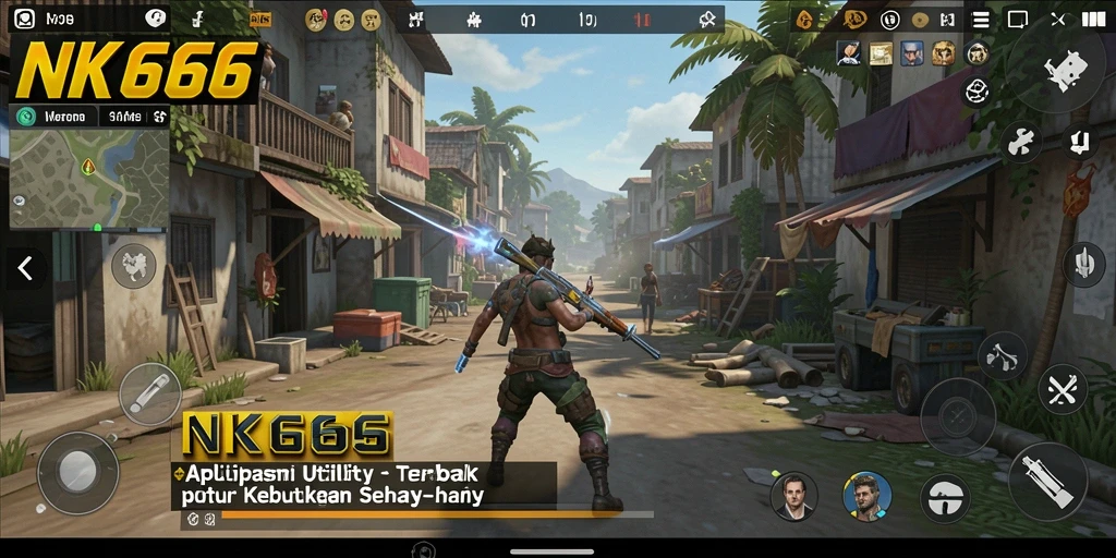 Tampilan screenshot <strong>NK666</strong> menampilkan antarmuka aplikasi Utility yang intuitif dan mudah digunakan.
