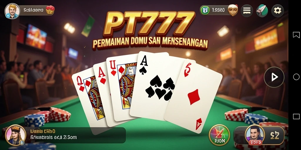 Tampilan gameplay seru dan interaktif dari PT777.