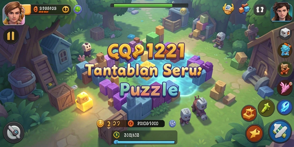 Tampilan utama gameplay QQ1221 yang menantang dan menarik.