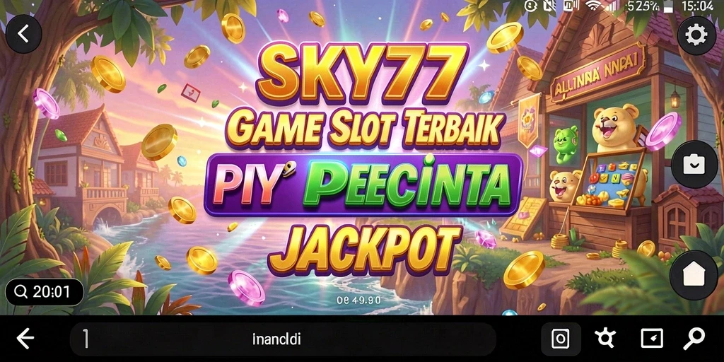 Tangkapan layar gameplay Slot yang mendebarkan di SKY77.