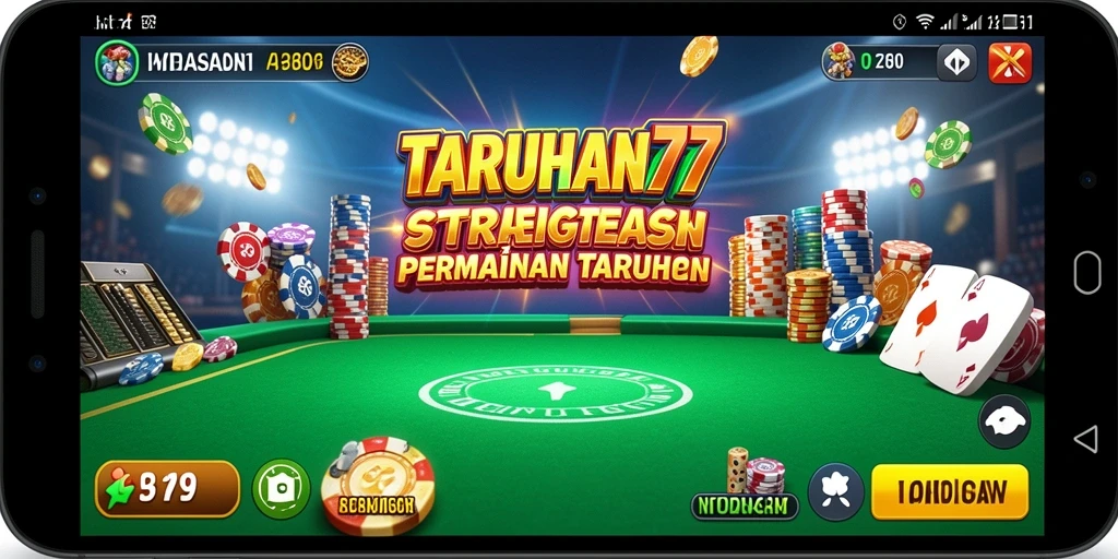 Tampilan menarik dari gameplay TARUHAN77 yang penuh strategi.
